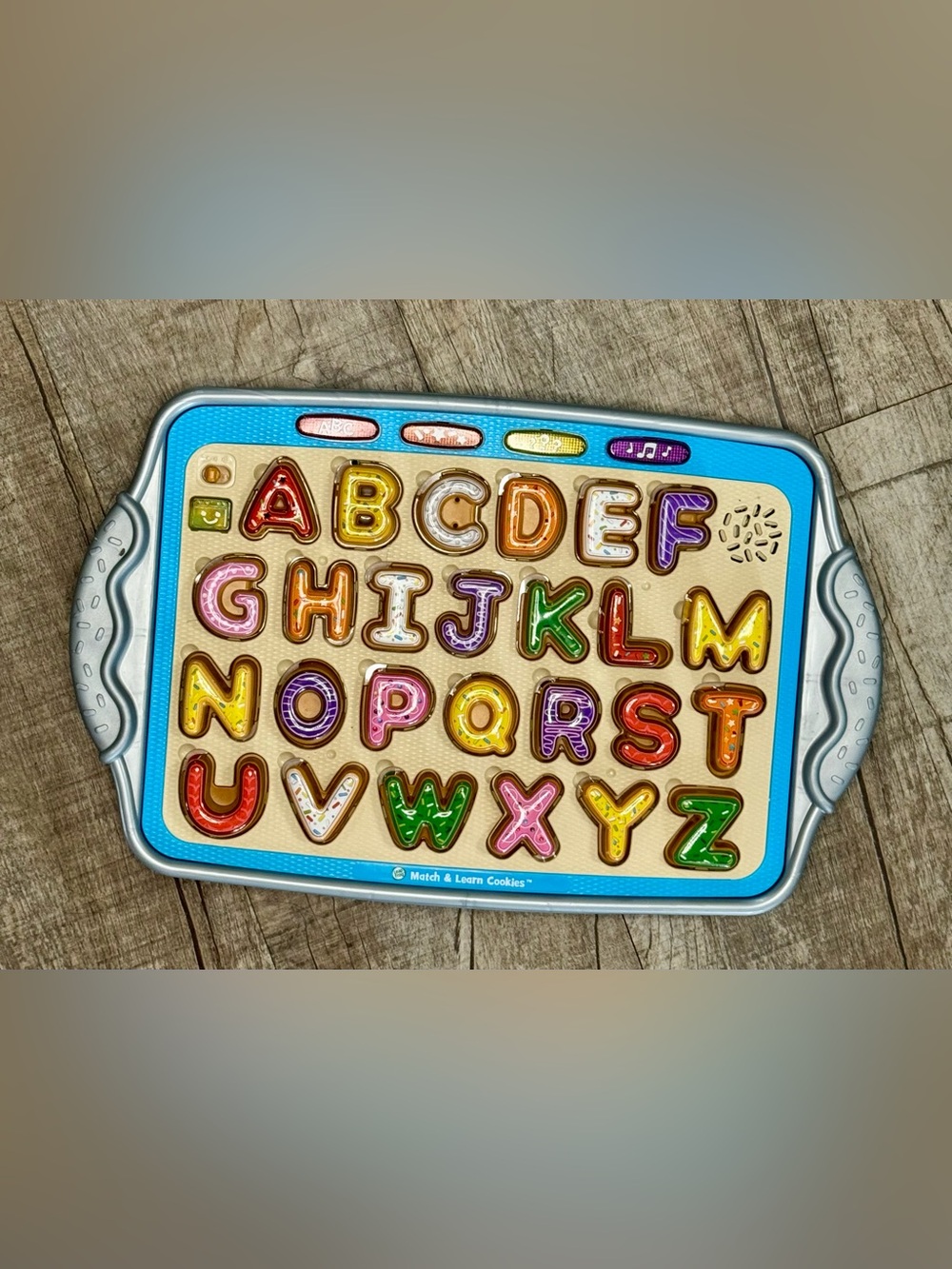 LeapFrog Match & Learn Cookies ABC Letters Musical Learning Toy Educational